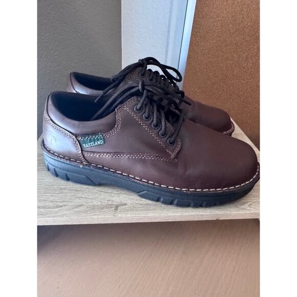 Plainview by Eastland Brown Leather Oxford Shoes - 9D - Picture 6 of 12